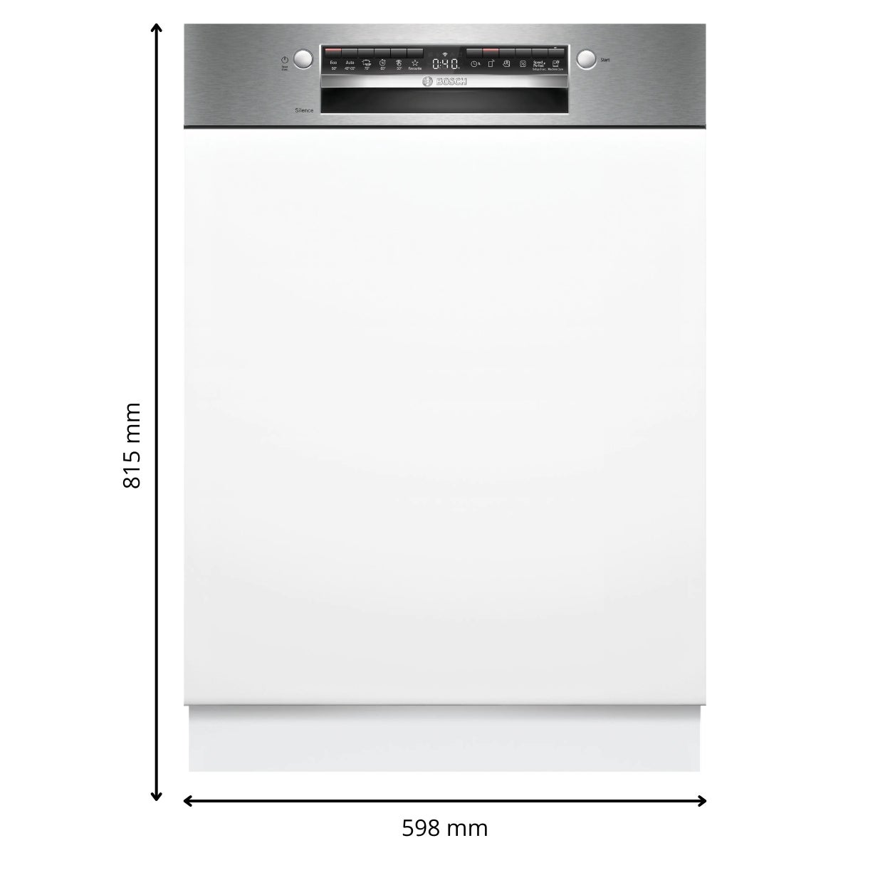 Zmywarka do zabudowy BOSCH SMI4EVS04E - 3
