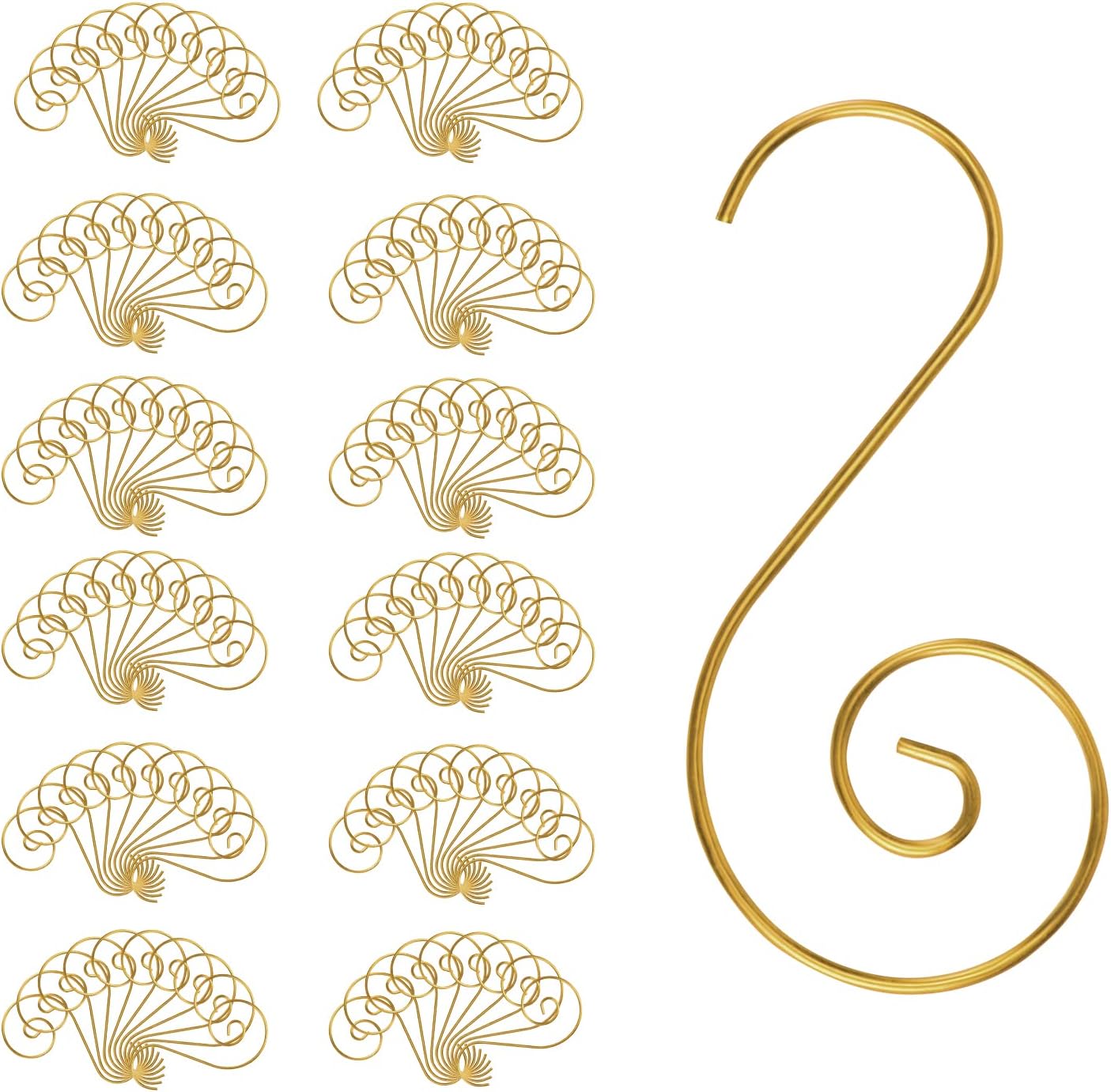 Crochet De Noel -50 Pièces Crochets D'Ornement De Noël Cintre En Forme