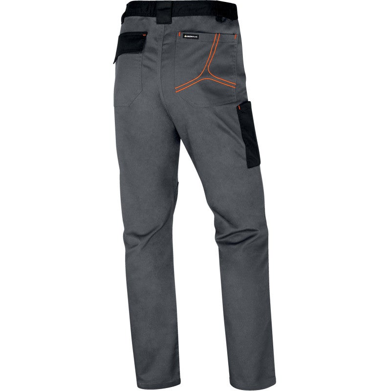 Pantalon de travail multipoches MACH 2 V3 gris orange T2XL DELTA PLUS M2PA3GOXX - 2