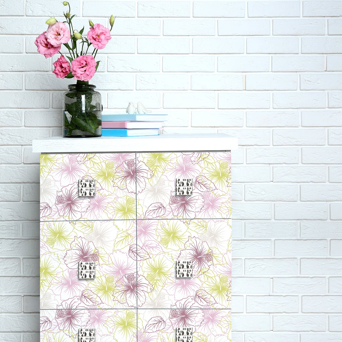 Adesivo mobili tropicale sovoko - Sticker adesivo - adesivi murali - 40x60cm - 4