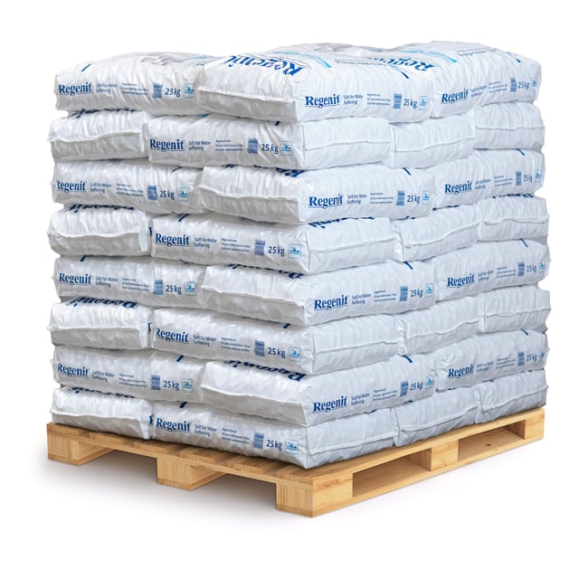 40 x 25 kg Comprimés de sel évaporé Regenit® pour la régénération des adoucisseurs d'eau