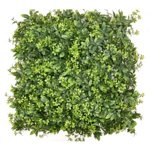 AXYLEX, fiori artificiali autunnali per esterni, 12 mazzi di piante finte resistenti ai raggi UV, non sbiadiscono, in plastica sintetica, per giardino, portico, patio, arancione e verde
