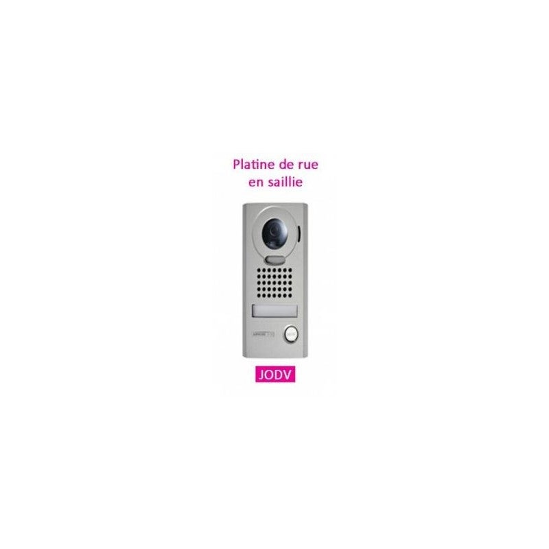 Kit interphone vidéo connecté Aiphone JOS1FW, commande à distance par