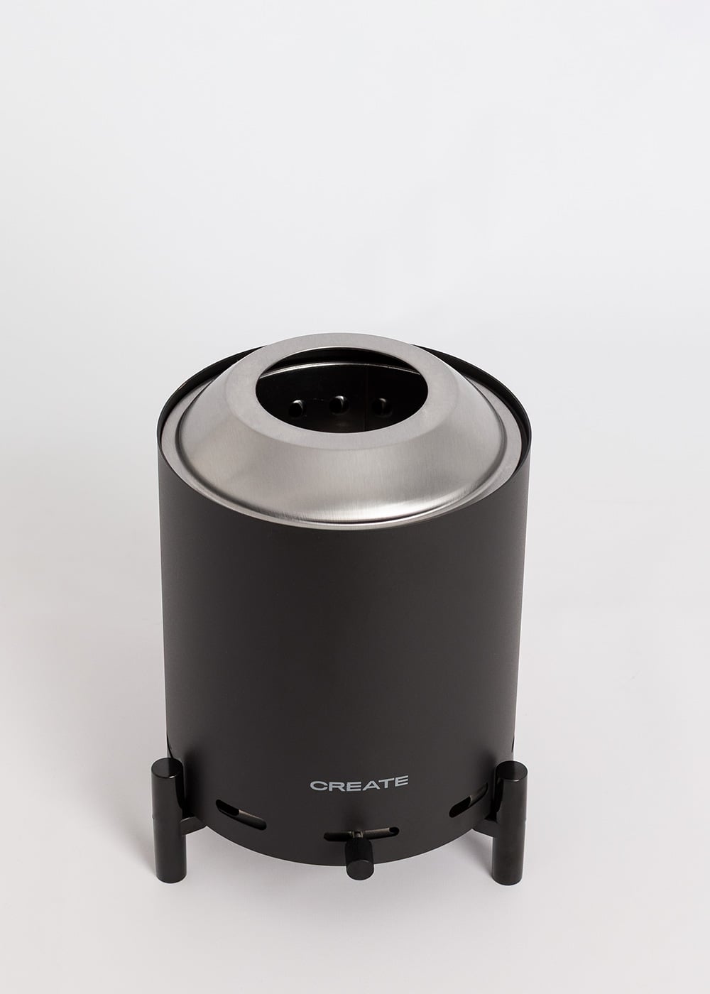 CREATE - FIRE PIT COMPACT - Brasero de mesa 1,5kW para exterior a pellets sem fumaça - 5