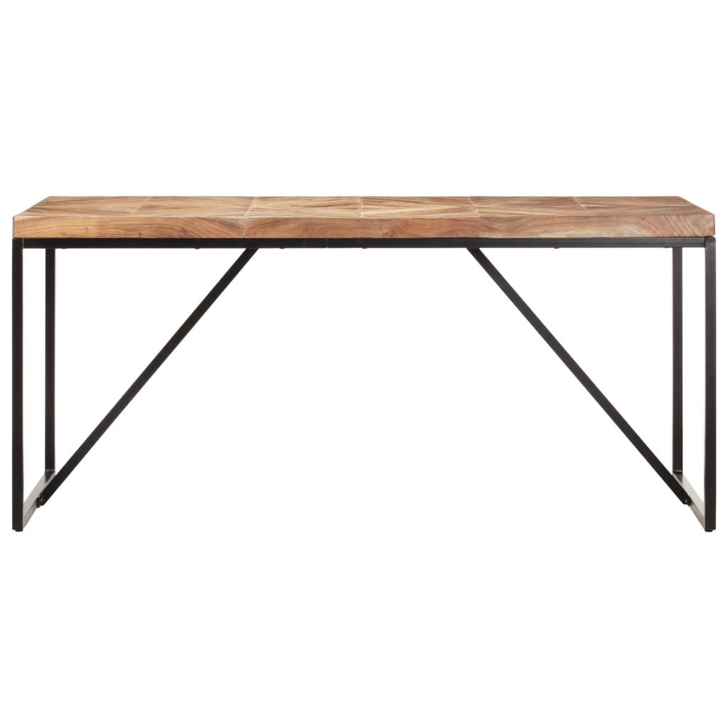 Table de salle à manger Bois de manguier massif 180 x 90 x 76cm Table de salle à manger Bois de manguier massif 180 x 90 x 76cm