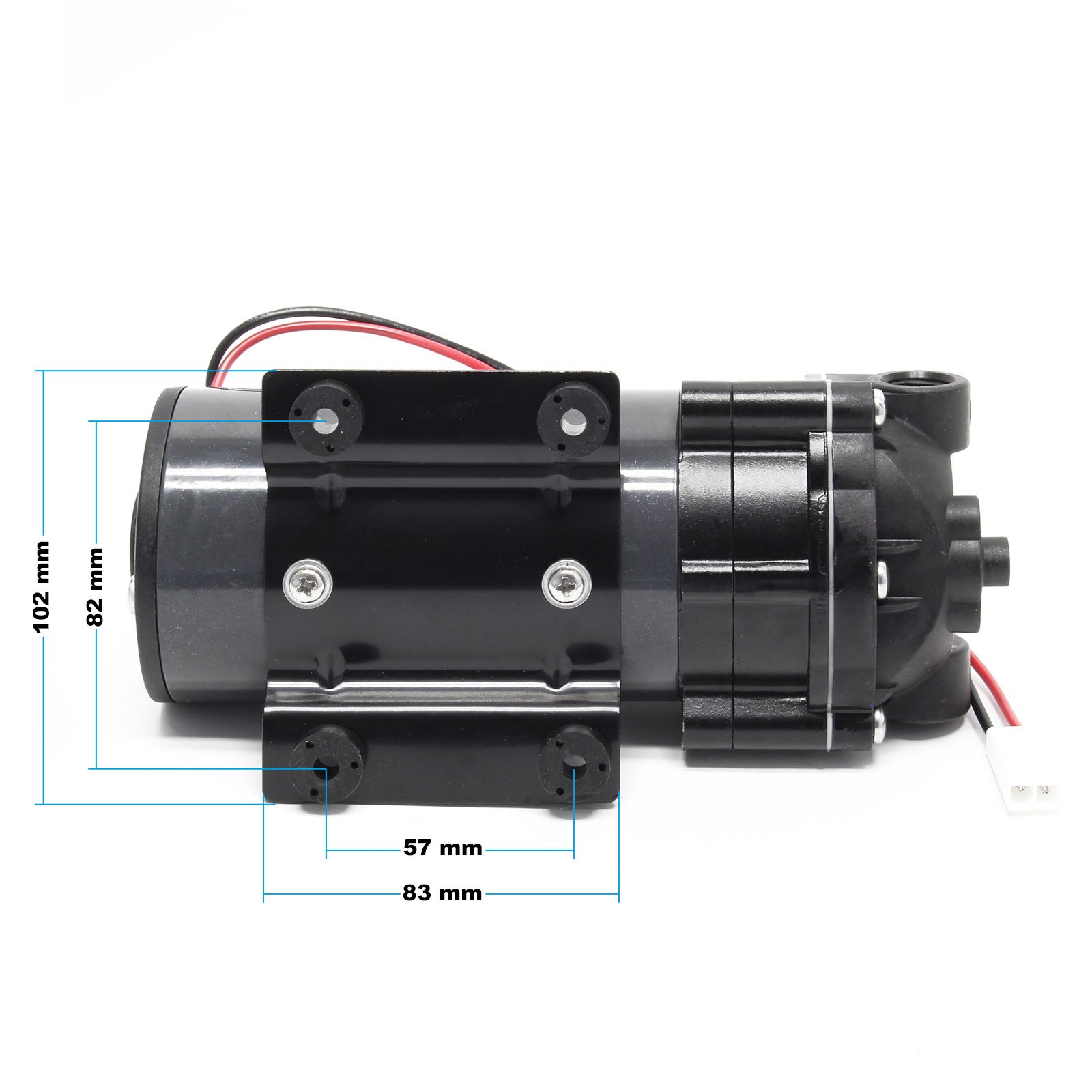 Pompe Booster – 300 GPD (1135 l/jour) – 68 W – Surpression pour Station Osmose inverse Système d’Eau propre Naturewater - 3