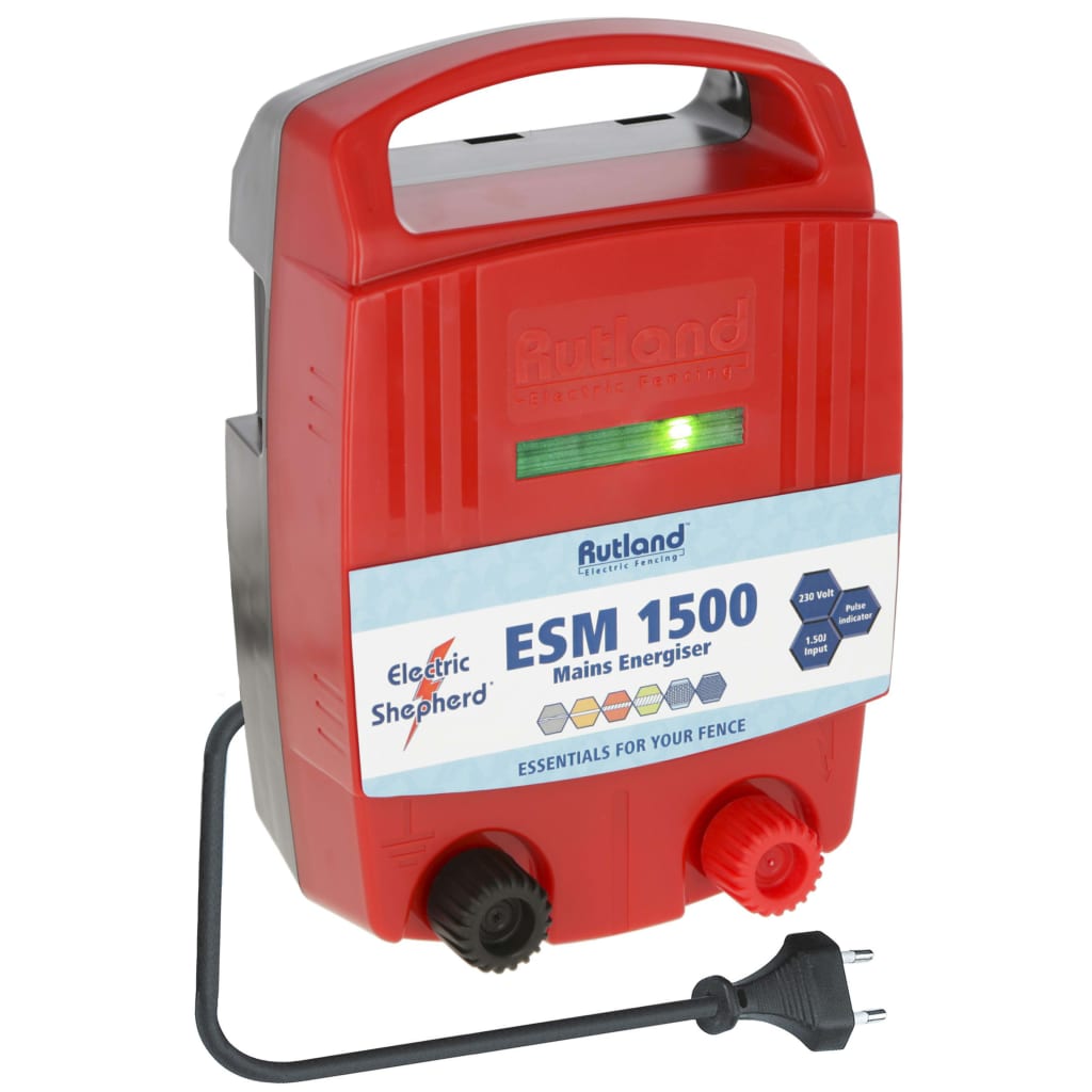 Électrificateur De Clôture 12V - Portée 10 Km - Puissance 1.5J - Écran LCD - Pour Animaux (Chevaux, Vaches, Sangliers...)