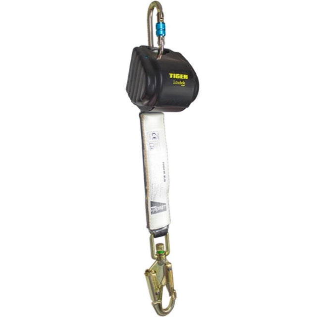 Dispositivo Anticaduta Retrattile - Guinzaglio Di Salvataggio Con Blocco Automatico, Portata 150kg, 5 Metri