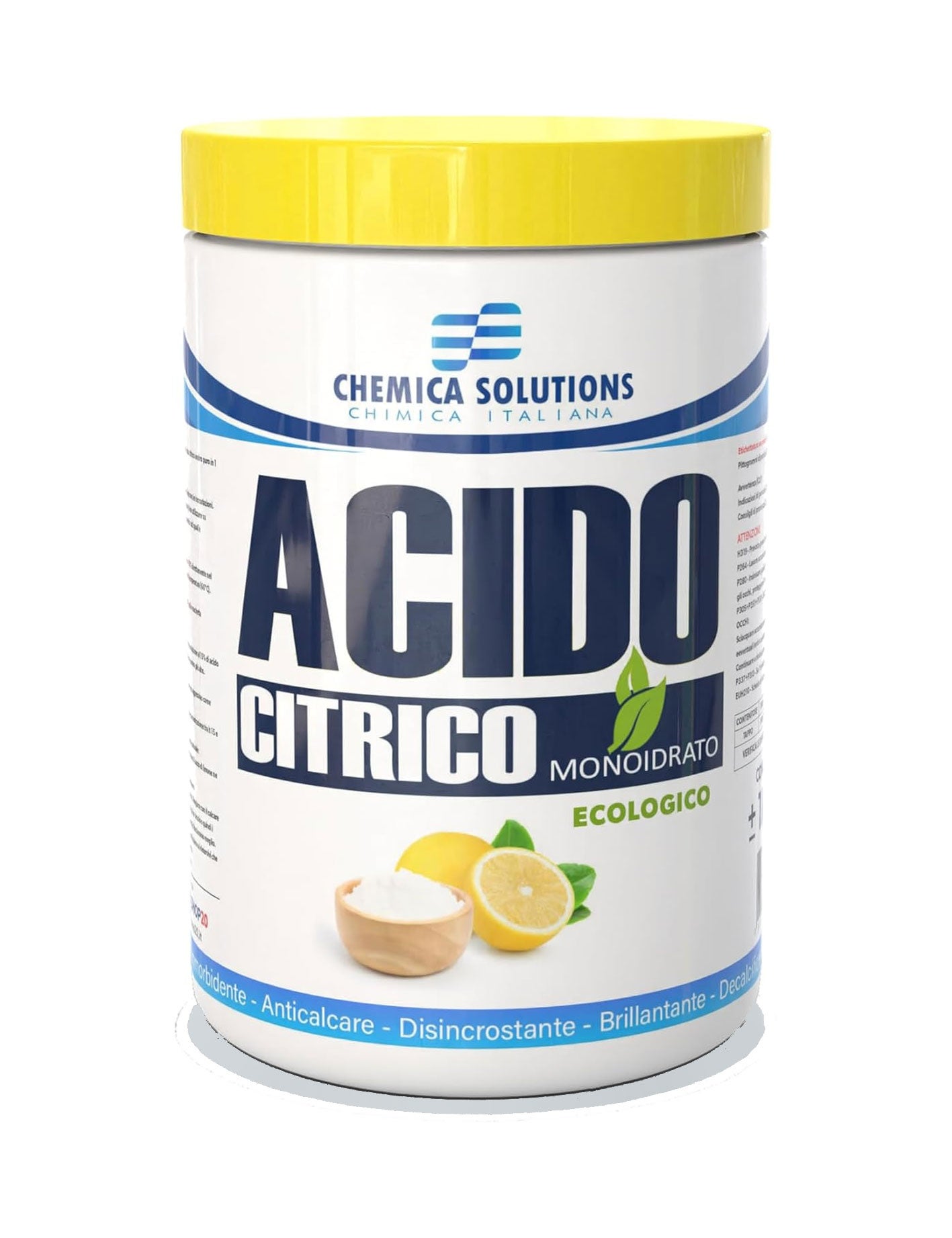 DP Clean & Naturale - 2 X 250 G Di Acido Citrico Puro Per Decalcificare Lavatrici, Lavastoviglie, Bollitori E Ferri Da Stiro
