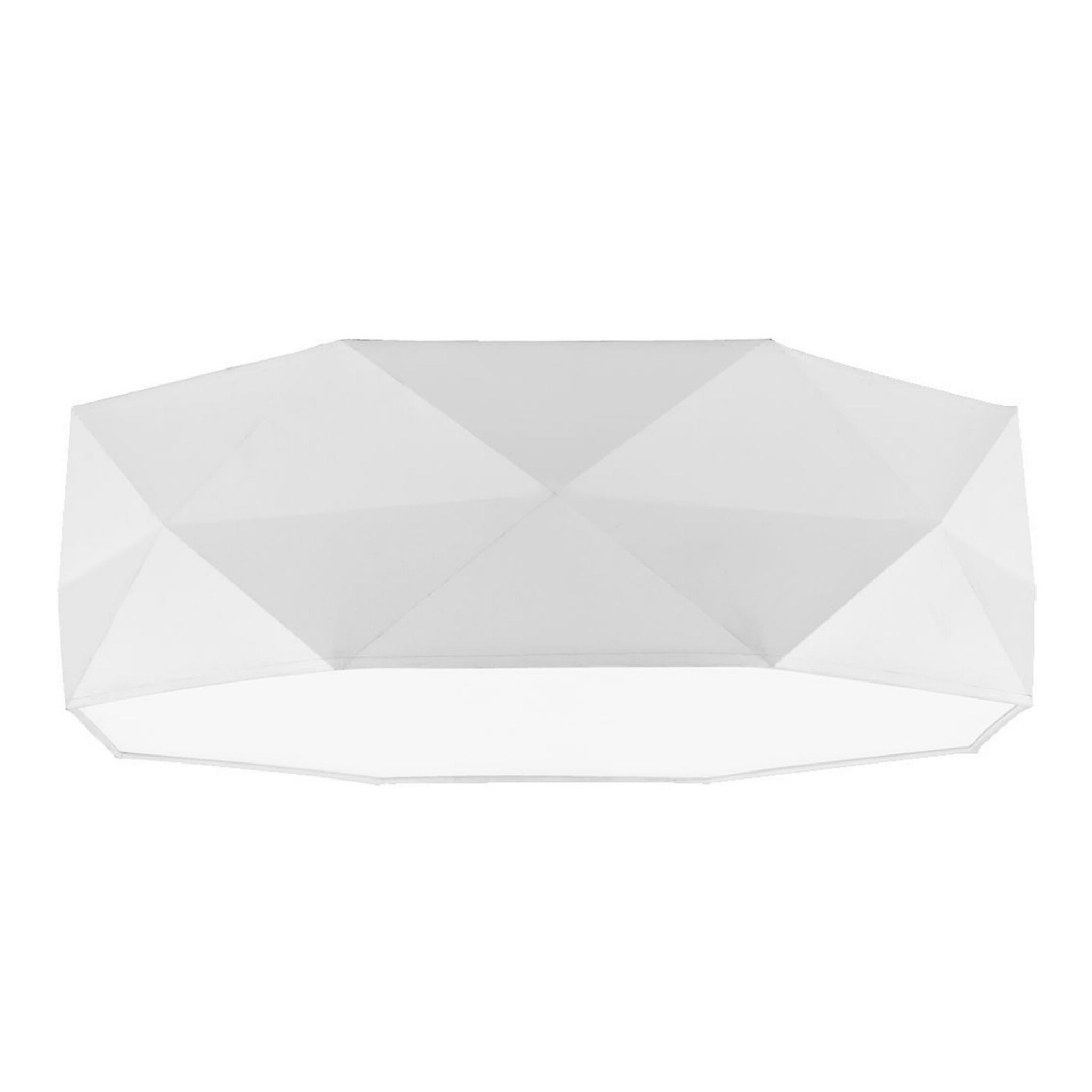 Plafon Kantoor niestandardowy biały 4xE27x15W wym: 17 x 52 cm IP20 tkanina TK Lighting