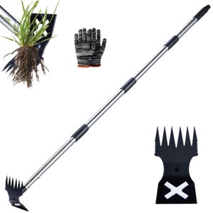 Estirpatore Manuale GEEZY Per Erbacce - In Acciaio Con Meccanismo A Molla, Senza Piegarsi - Foto 11