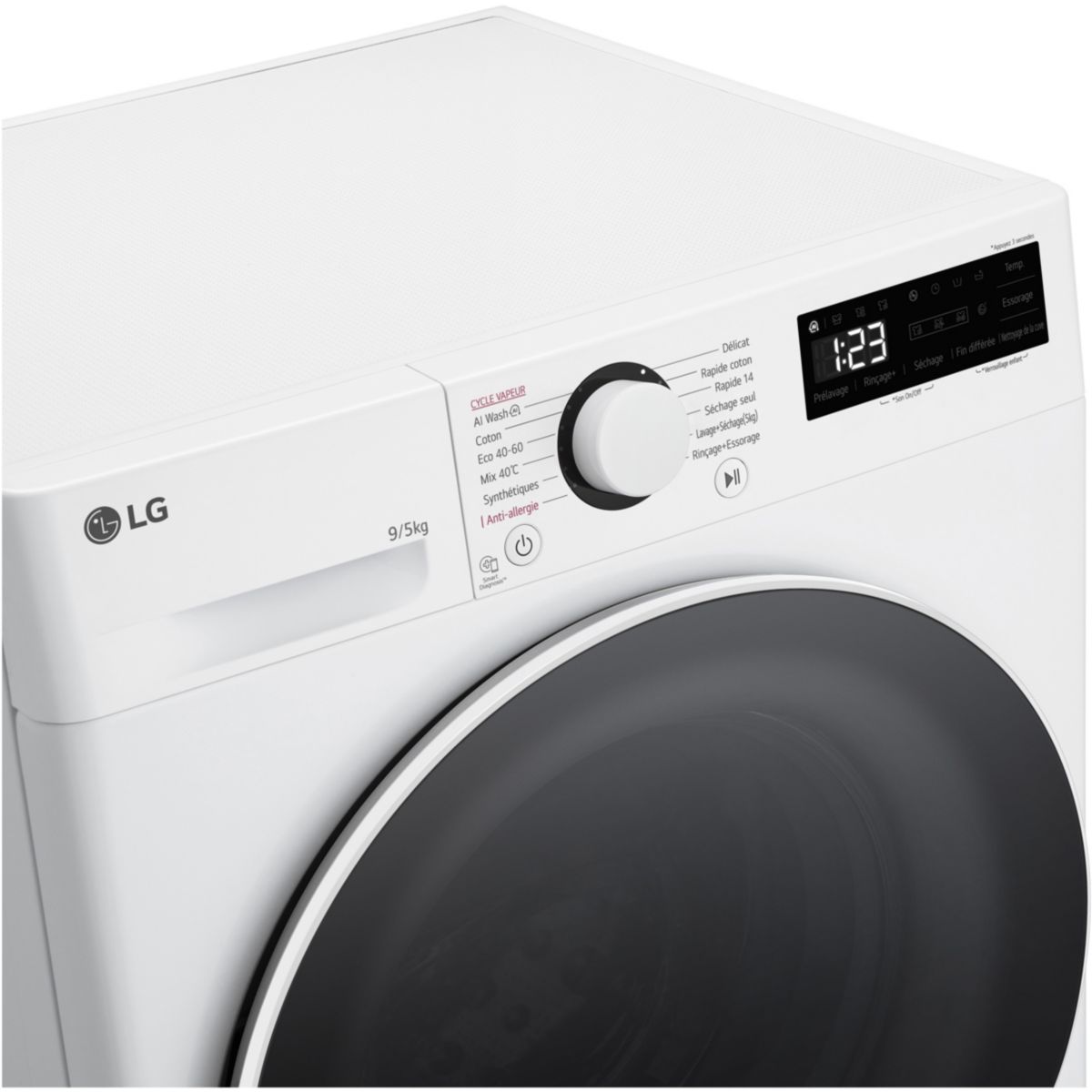 Lave linge séchant hublot LG F952SR50WRS - 3