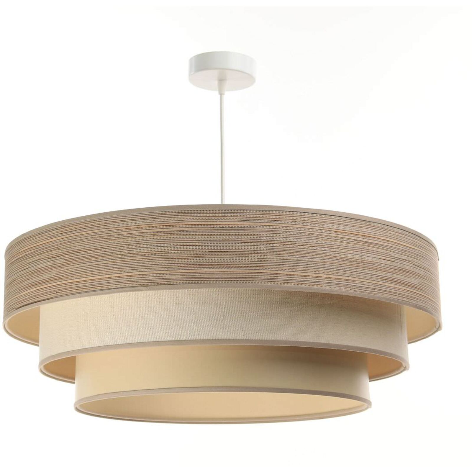 Suspension triniti 60 x 60 x 25 cm Beige intérieur beige - 4