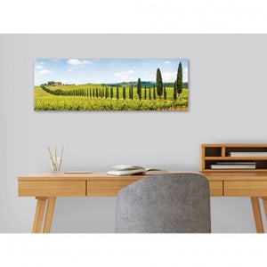 Tableau Abstraction Industrielle Sur Toile 70x100 Cm - Art Moderne Multicolore Par ARTTOR