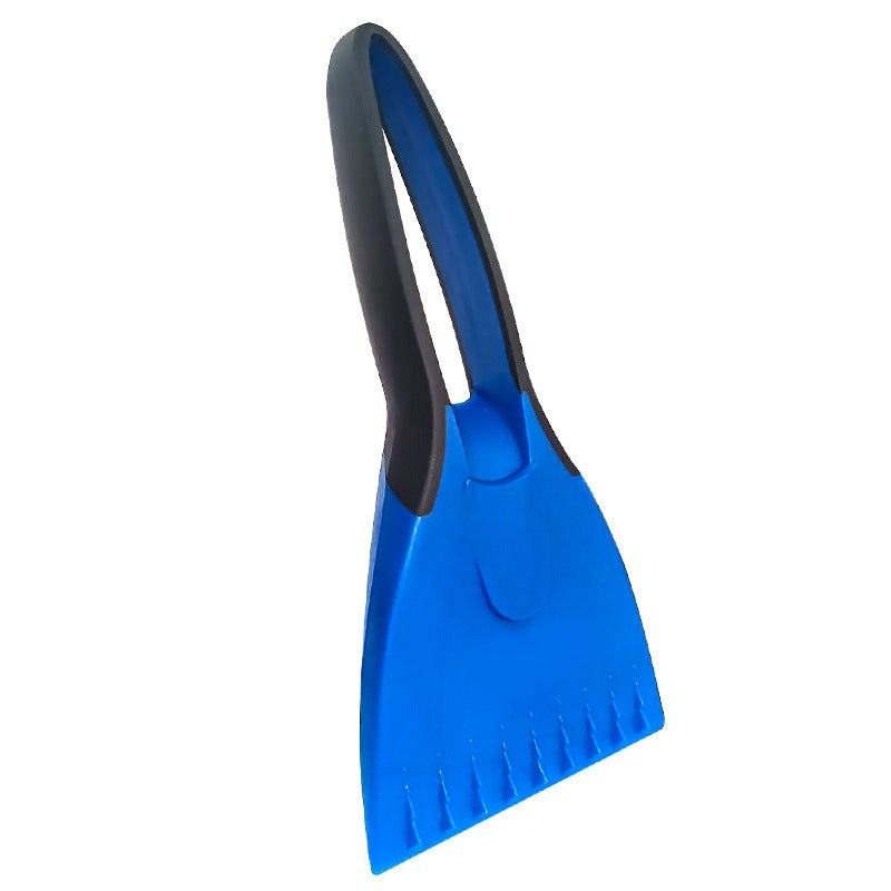 Grattoir à Glace Pour Voiture - Poignée Ergonomique, Dents Brise-glace, Plastique Recyclé - Noir/rouge - 2