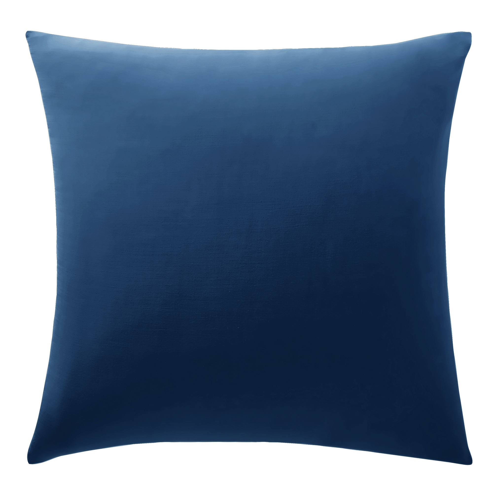 Taie sac COTON UNI LAURÉAT 50x70 bleu marine en coton - 4