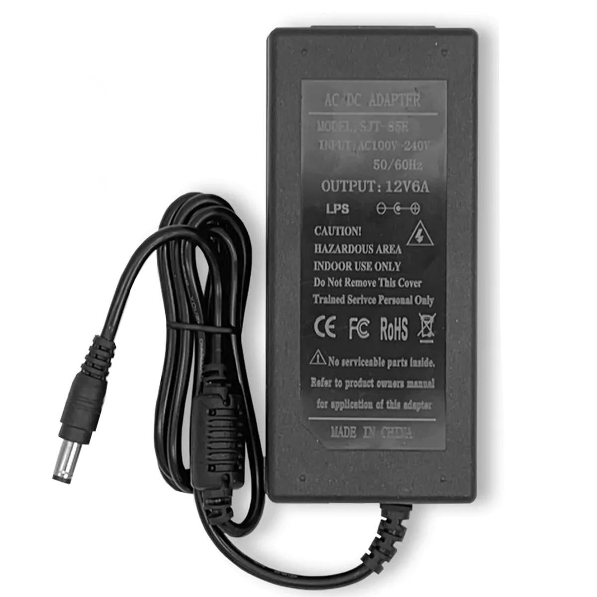 Alimentatore AC/DC 12V 4A ABLEGRID - Modello DA-48M12 - Caricabatterie Universale