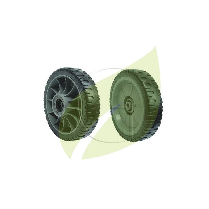 Lot De 4 Roues 20 Cm Pour Tondeuse Honda HR214 HRU214 Etc. – Avant Et Arrière Avec Enjoliveurs - 4