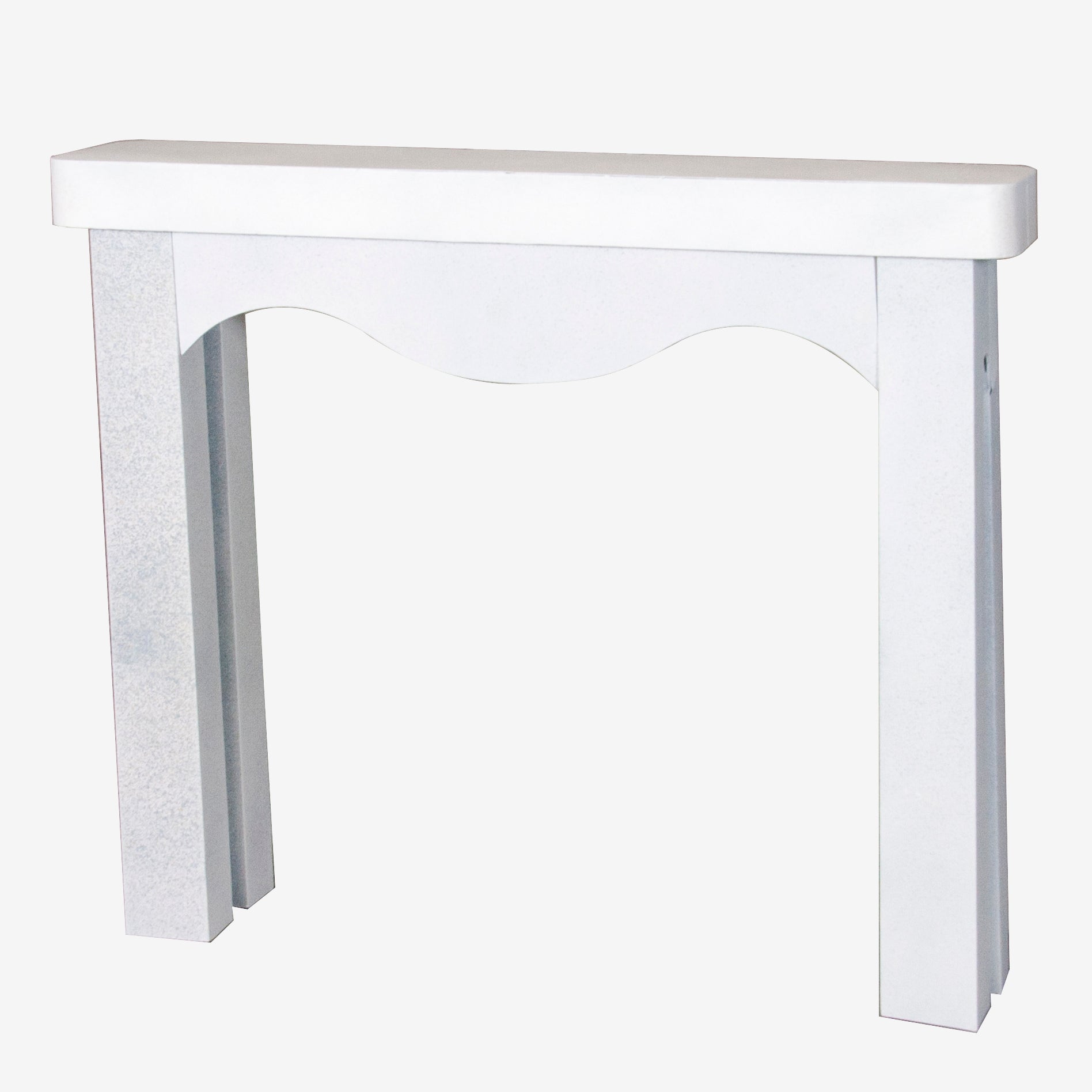 CHIMENEA PIEDRA METAL LISO BLANCO | Leroy Merlin