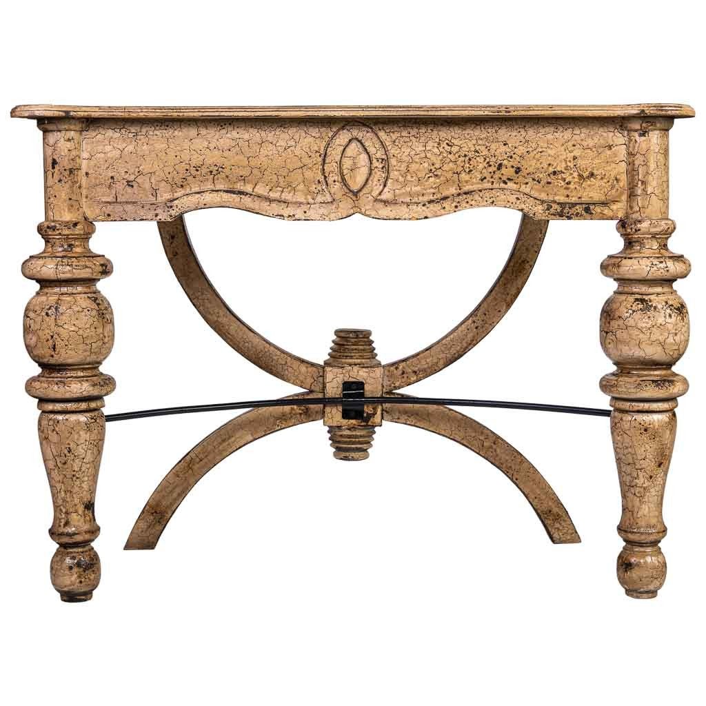 Hall en bois fini à la main 103x39x76 - 3