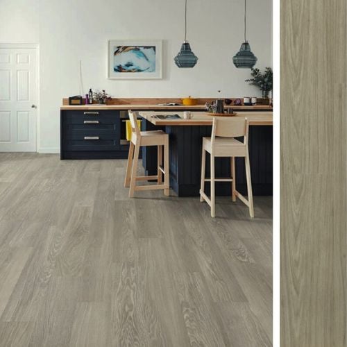 Arquiservi - Pavimento Laminado AC5 8mm Sem bisel (28,49 m²) Piso resistente, fácil instalação. Carvalho Eclipse