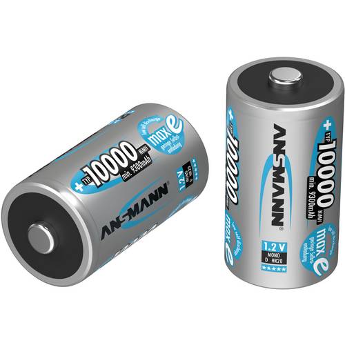 Lot De 4 Piles Rechargeables Tronic LR20 (type D) – 4000 MAh, Ni-MH, 1,2V