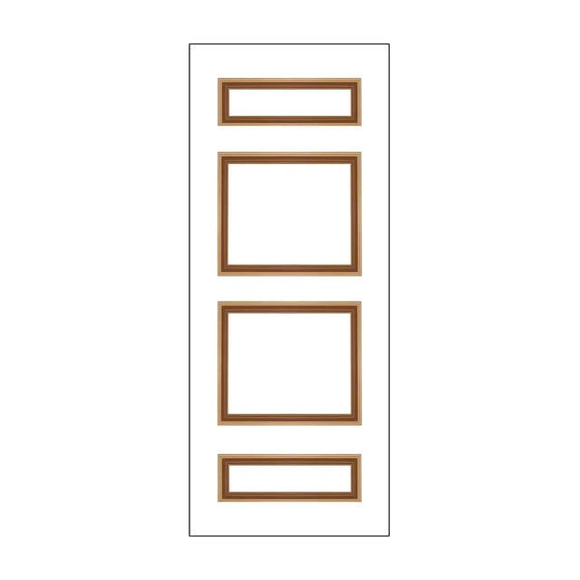 Nordlinger Pro Kit Moulures pour Porte – 790512 – Bois FSC 100% – Porte de 73 et 83cm – Décoration porte