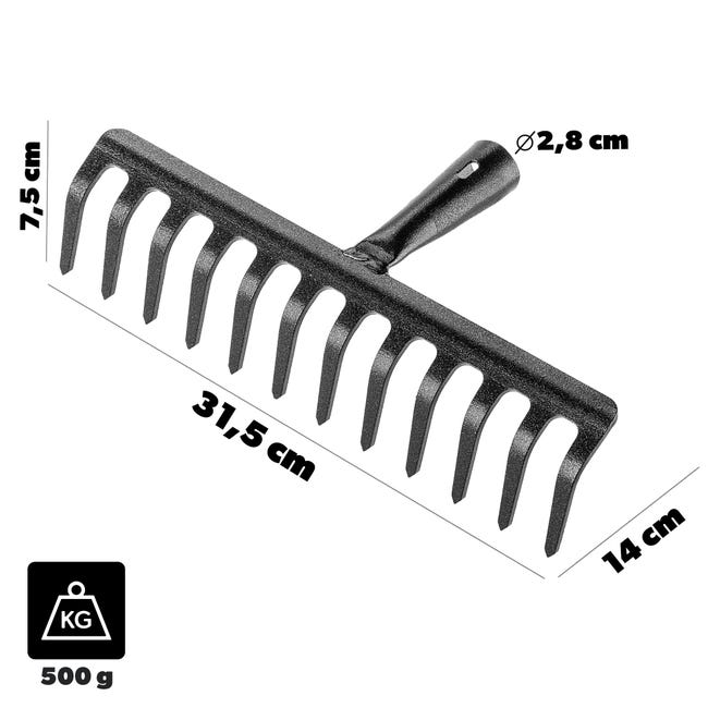 KADAX Rechen, rastrello Donne, rastrello Piatto con Un Gambo Lungo, rastrello da Prato Giardino, Pietre, Rami, Utensili da Giardino, Giardino Harry, unitŕ da Giardino, eurechen (8 covoni KADAX Rechen, rastrello Donne, rastrello Piatto con Un Gambo Lungo, rastrello da Prato Giardino, Pietre, Rami, Utensili da Giardino, Giardino Harry, unitŕ da Giardino, eurechen (8 covoni