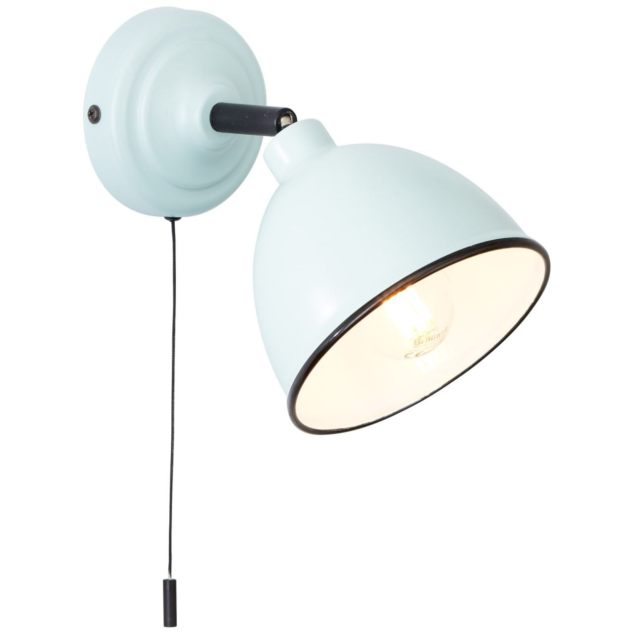 Lampa BRILLIANT, 1-płomienna lampa podłogowa Tosh antyczne drewno / czarny korund, 1x A60, E27, 40W, drewno ze zrównoważonego leśnictwa (FSC) - 3