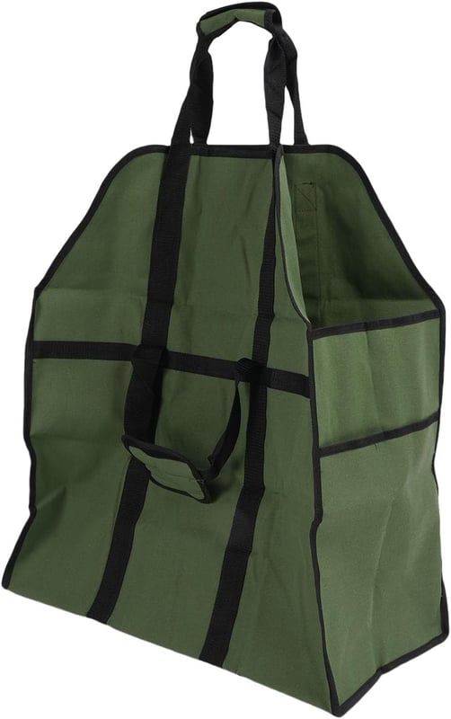 Nośnik drewna opałowego, torba do transportu drewna opałowego, nośniki drewna opałowego z uchwytami do kominka