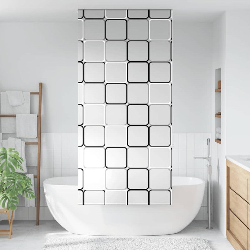 Roleta prysznicowa 110x240 cm Szerokość tkaniny 106 cm vidaXL