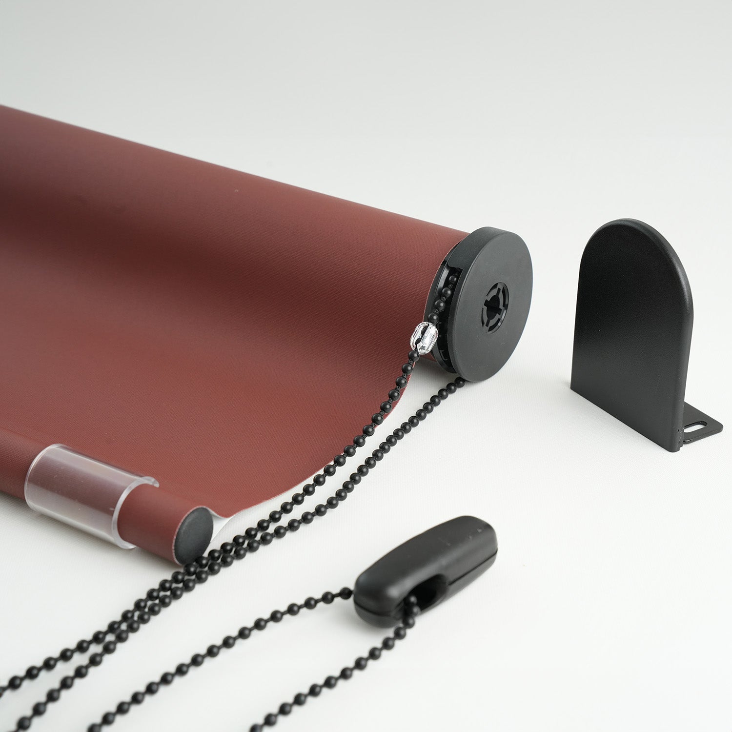 Estore de rolo opaco castanho 90x150cm. | Leroy Merlin