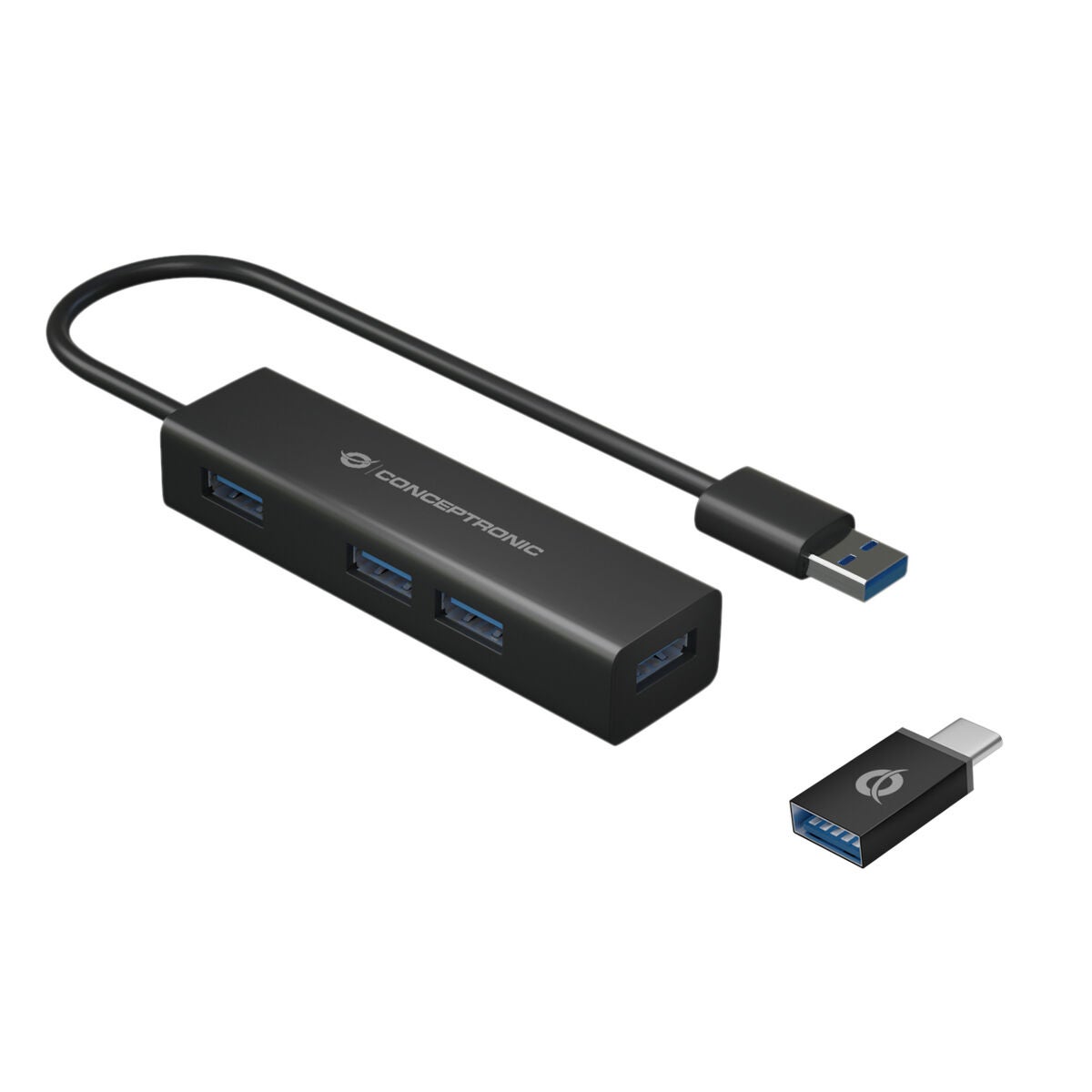 Conceptronic Hub Usb 3.0 Hubbies06b 4 Puertos - Imagen 3