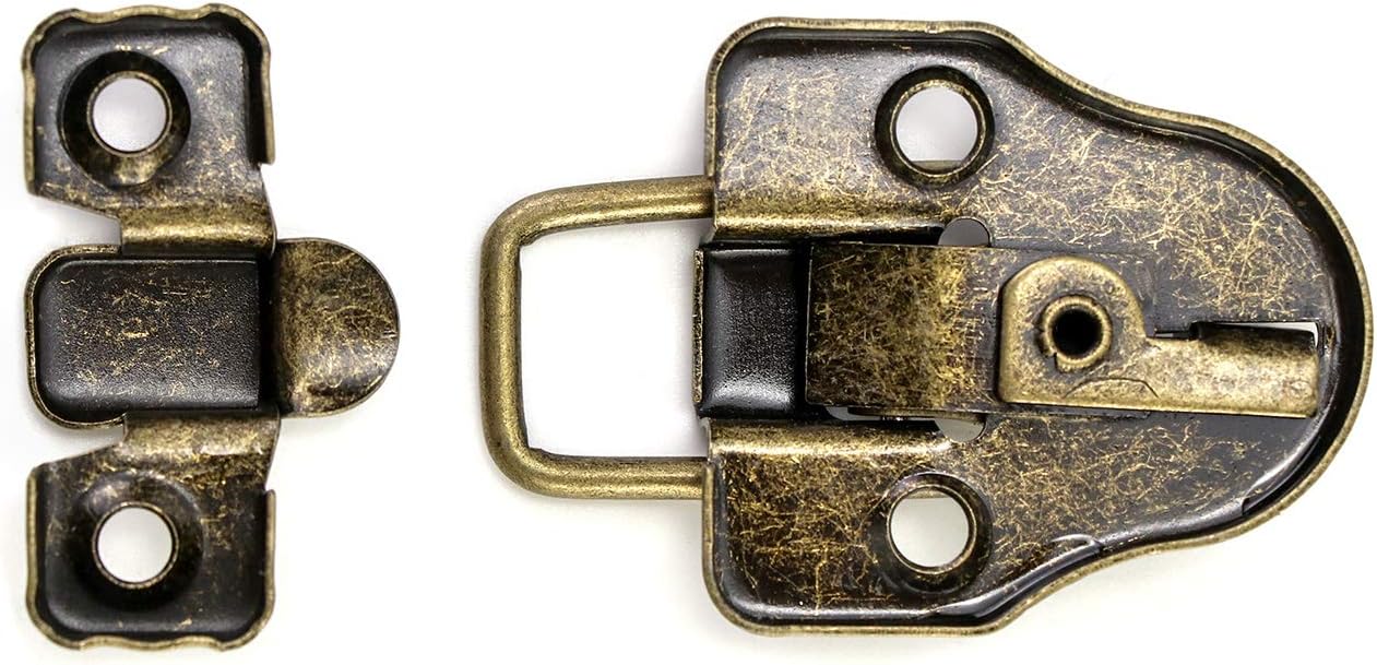Fermoir Boîte à Bascule Bali 3 Brins - Plaqué Or - 40x22mm - Fait Main Inde