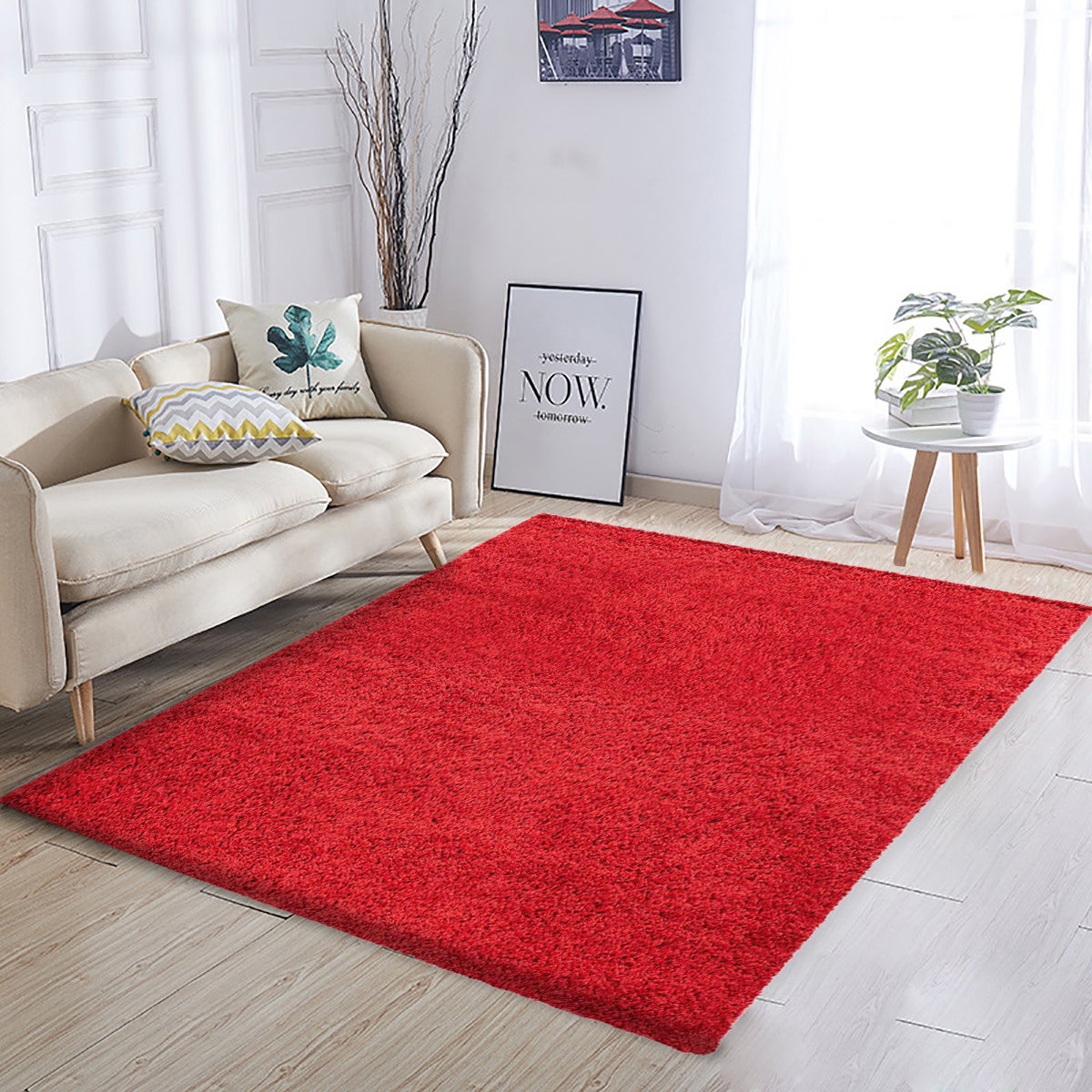Hiser Shaggy Tappeto per Soggiorno, Moderno Soffice Peloso | FindTheDeal