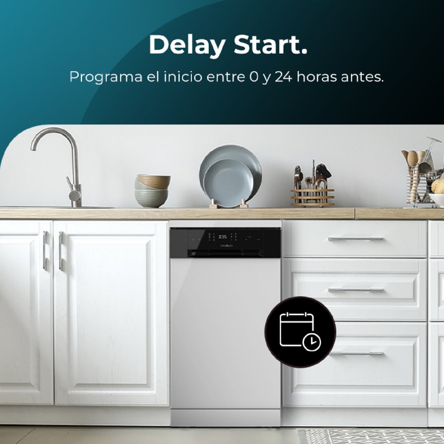 Lavavajillas CECOTEC Aguazero 4201 45 cm 11 Cubiertos - 6