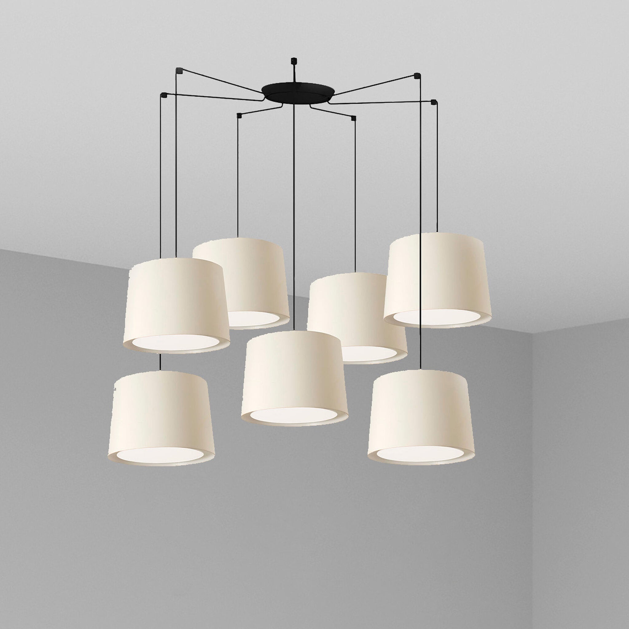 CONGA Lampadaire blanc 7L 64314-54-7L - 2