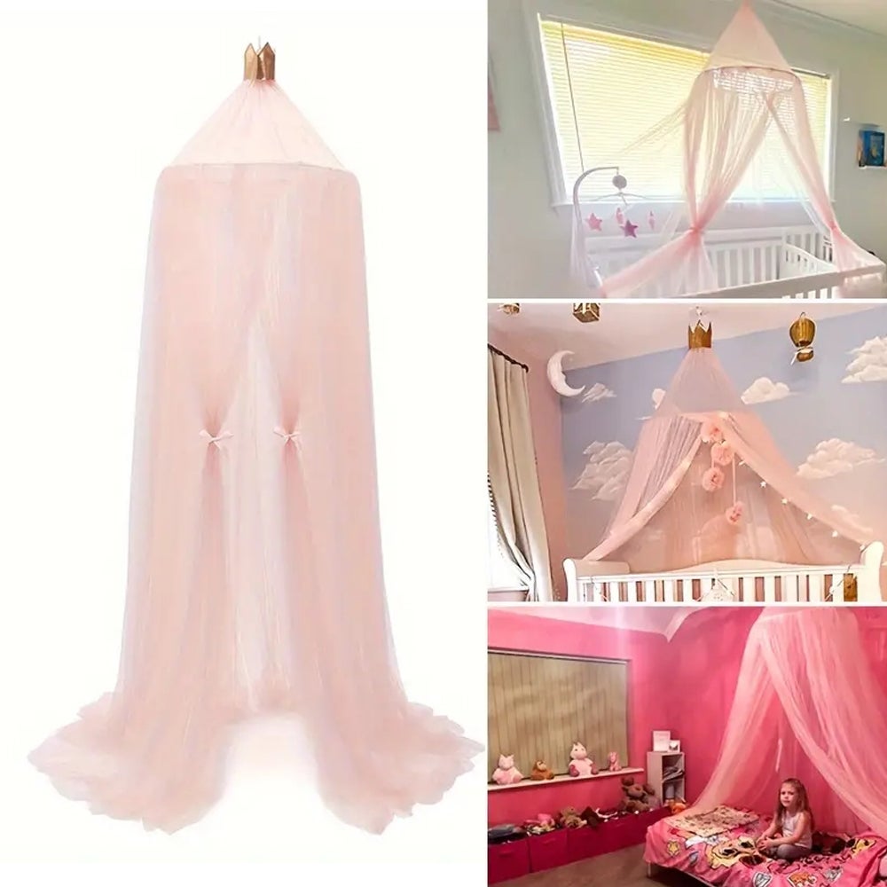 Mosquitera para bebé de estilo nórdico,cortina para cama, decoración para habitación de niños mosquitera para con malla tipo cúpula