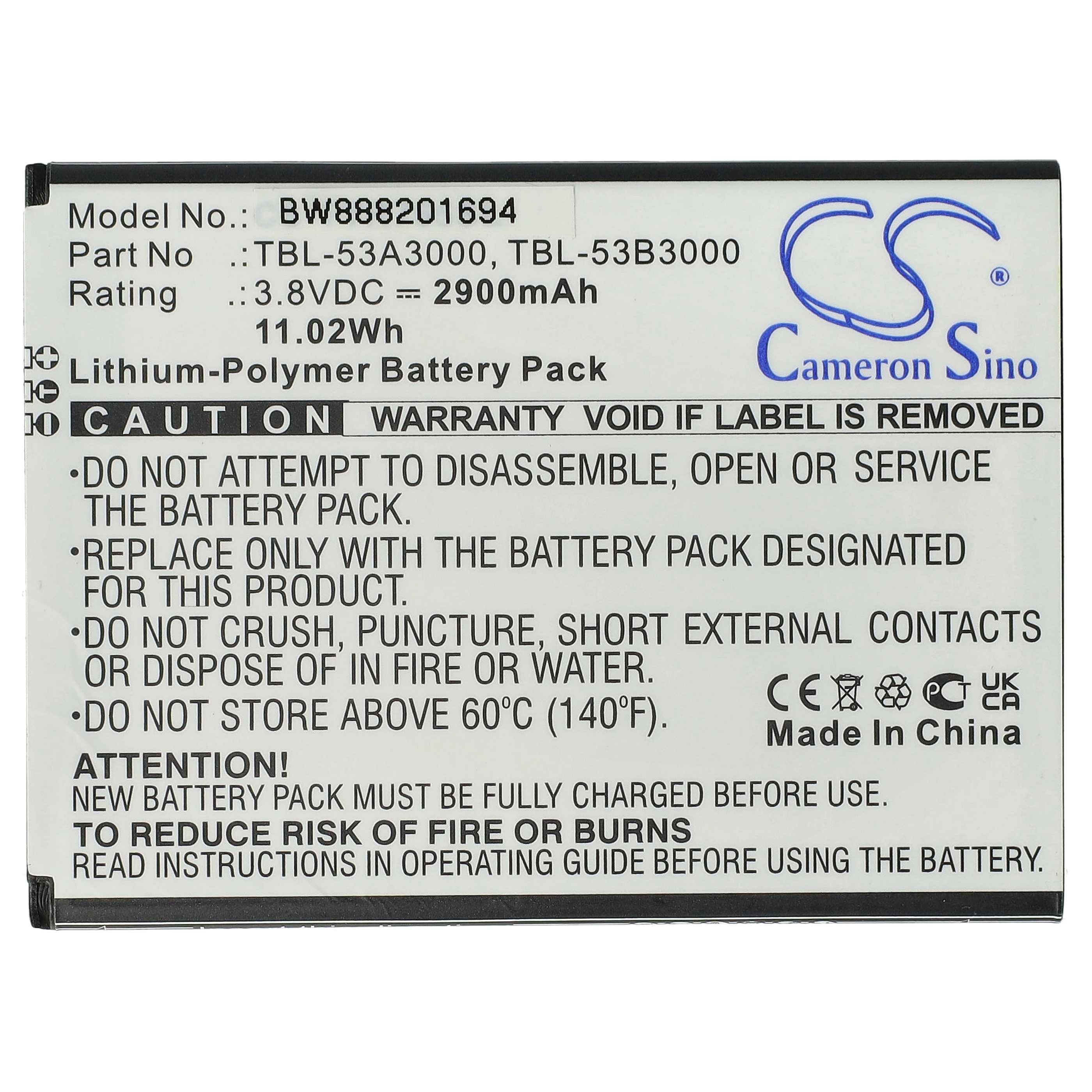 Batterie Li-ion 3.8V 1700mAh TBL-55A1800 Pour Routeur TP-Link M7310 Ver 1 – Neuve