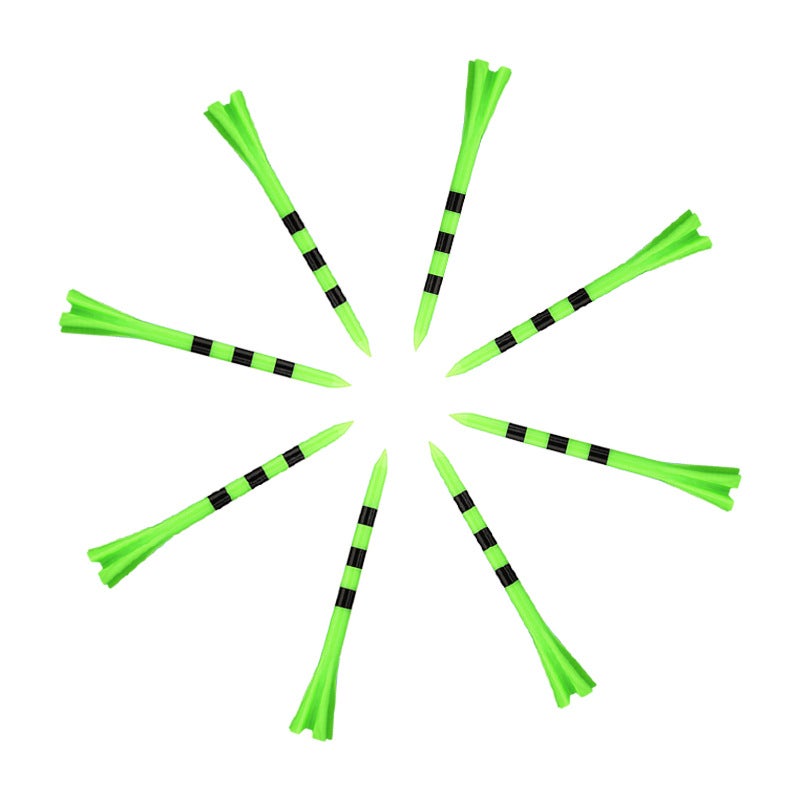 KALUROIL 50 PCS Maglietta da Golf in Gomma e Plastica di Colori Vivaci per Golfisti Professionisti