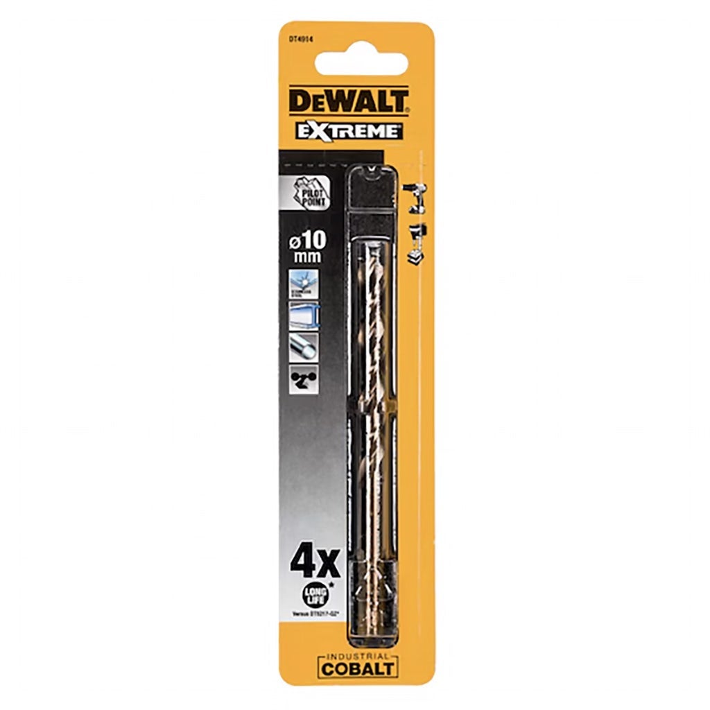 DeWALT - Foret métal HS-Co Extreme 10x87x133mm - DT4914-QZ - 2