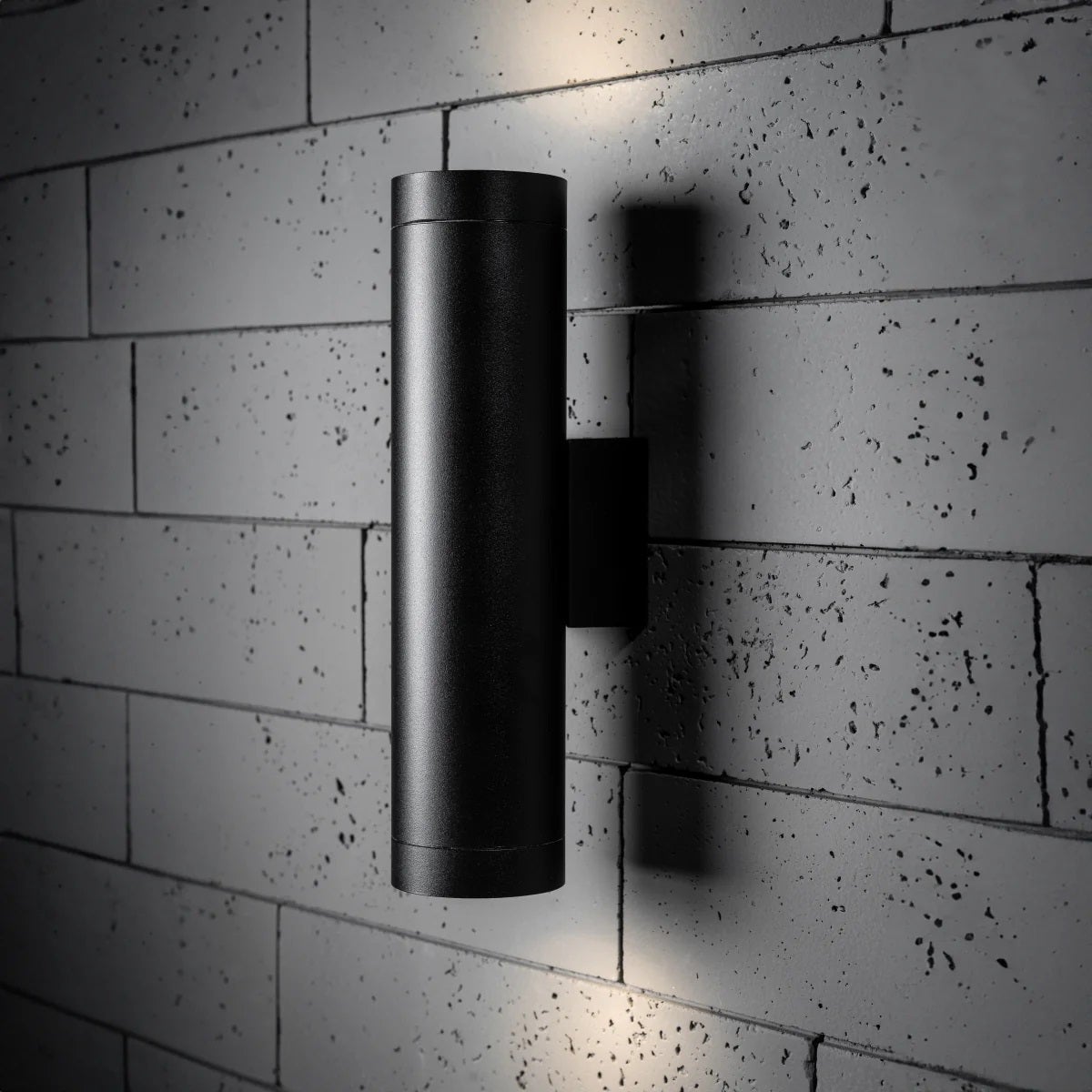 Applique Murale Extérieure LED Double Spot Noir - 20W, 1800 Lumens, IP54, Réglable Pour Garage, Jardin, Allée