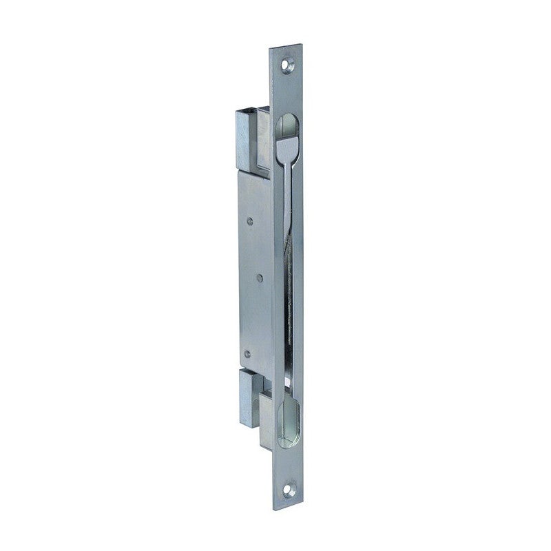 Rygiel wpuszczany DENI 9221 płytka czołowa 285mm szerokość płytki czołowej 22mm STA ocynkowany skok 20mm - 9221 1035 33