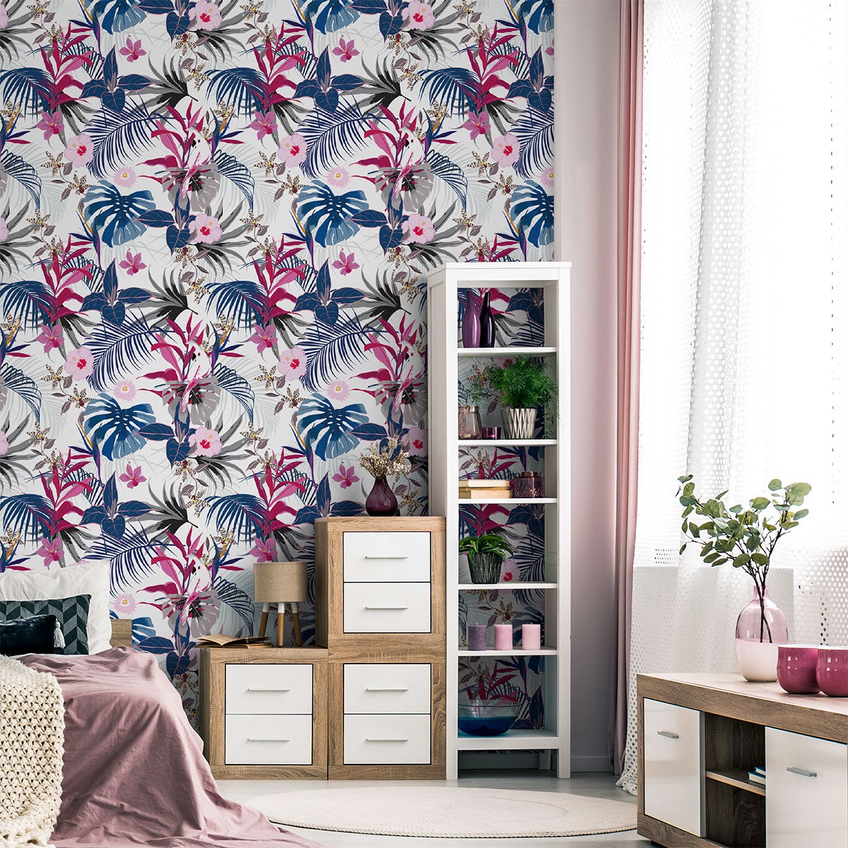 Adesivo arazzo tropicale Jimenez - Sticker adesivo - adesivi murali - 30x30cm - 3