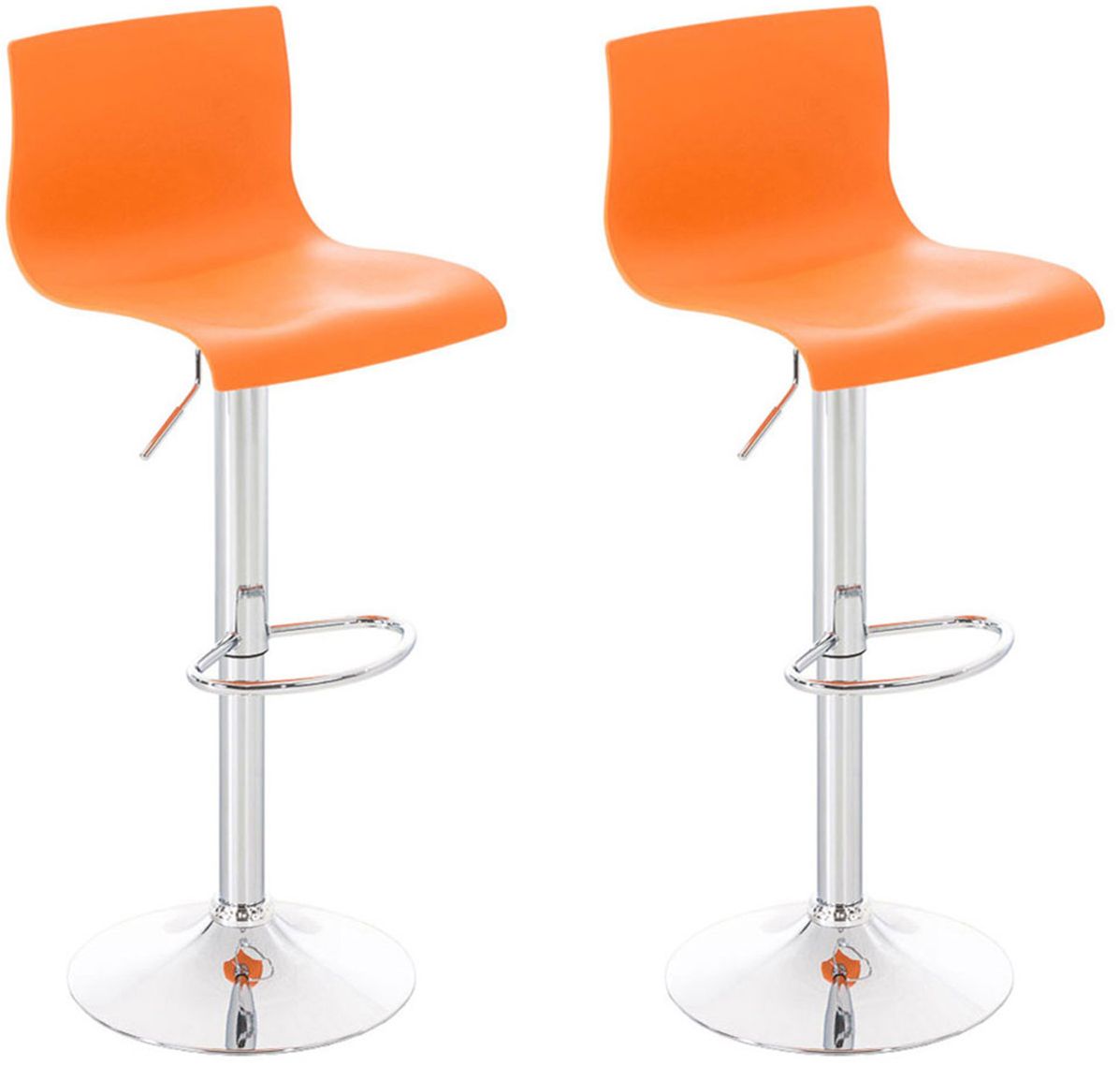 CLP Lot de 2 tabourets de bar Aveiro, blanc - acheter sur CLP Lot de 2 tabourets de bar Aveiro, blanc - acheter sur