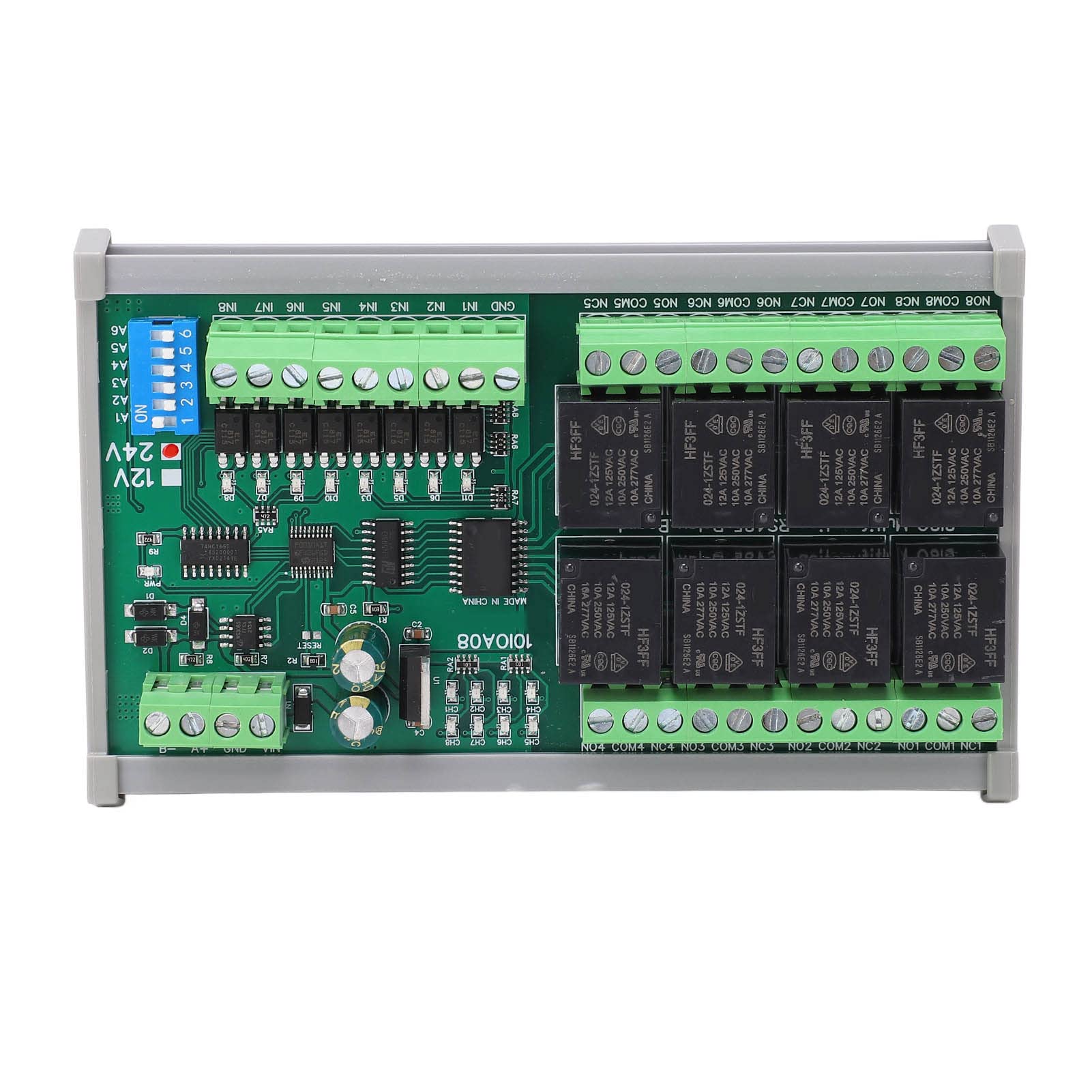 Modulo Rele Relay 5v De 8 Canales Compatible Con Arduino en venta en