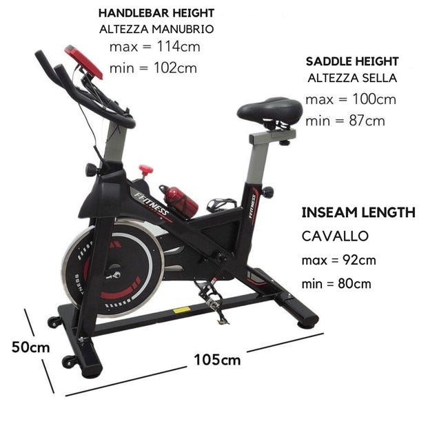 Spin Bike Indoor Cycling Win FF Leroy Merlin