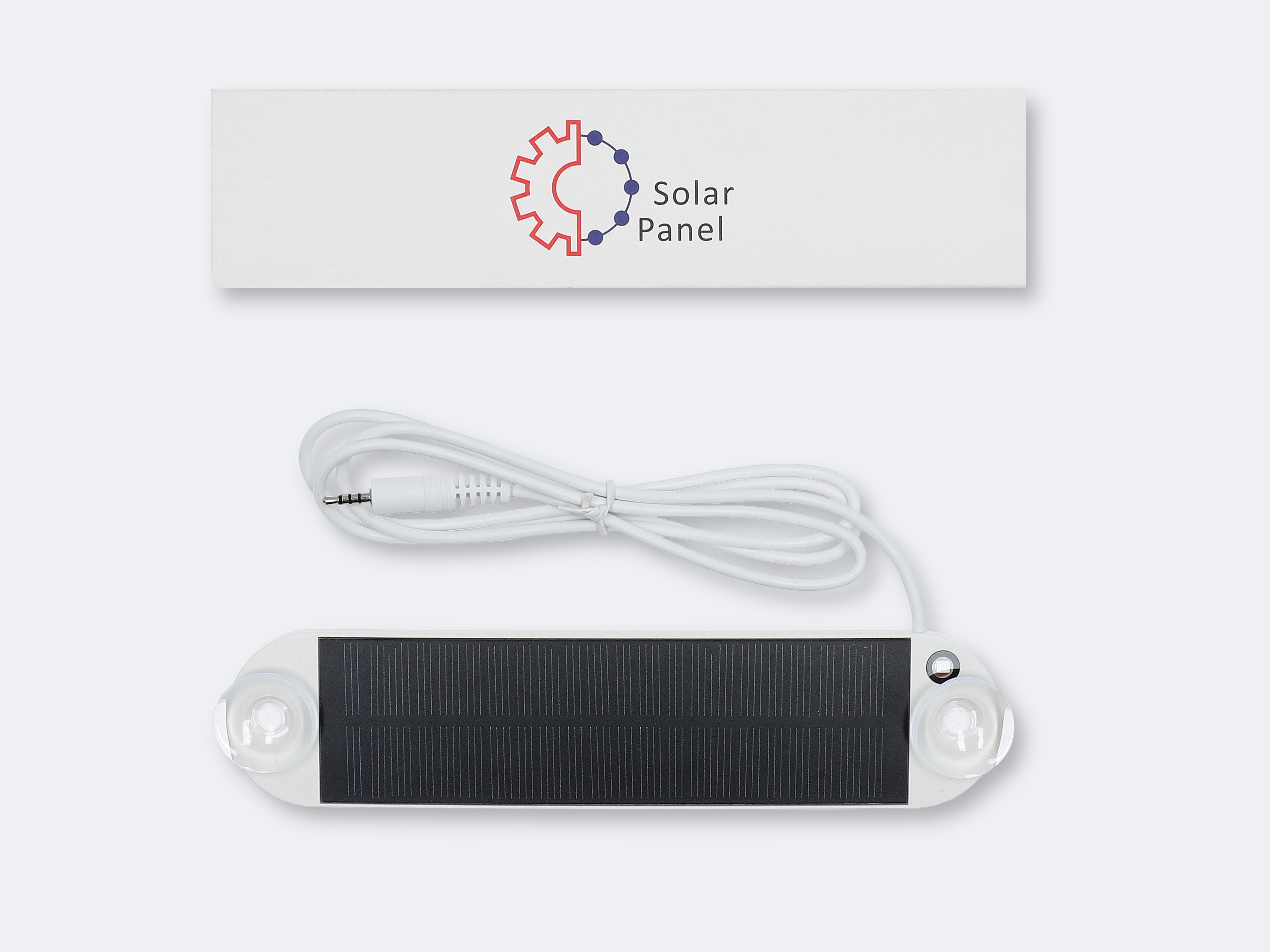 Ładowarka DECORI solarna do silników Smart Blinds, Biała, 1 szt