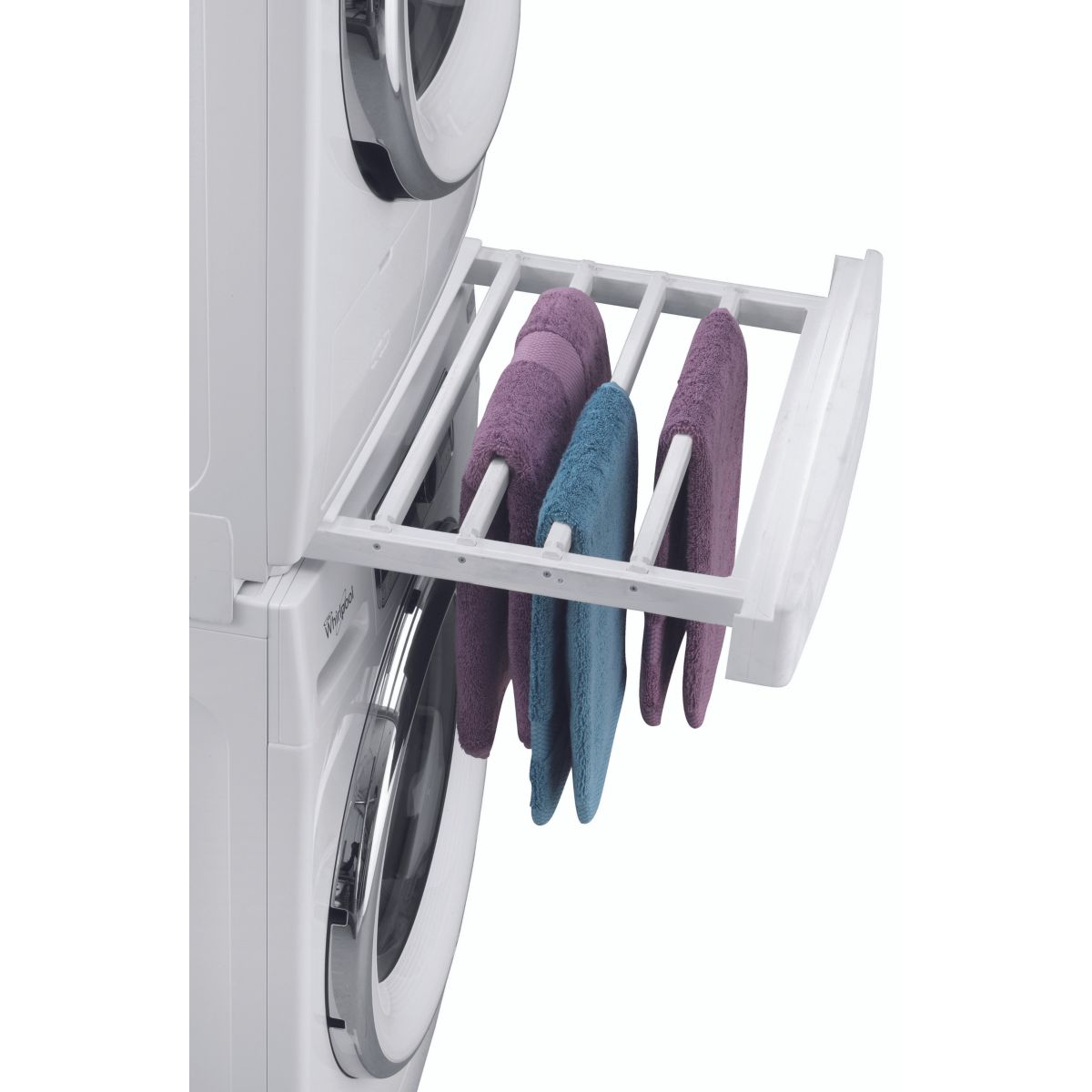 Kit de superposition WPRO SKP101 universel lave-linge/sèche-linge - 3