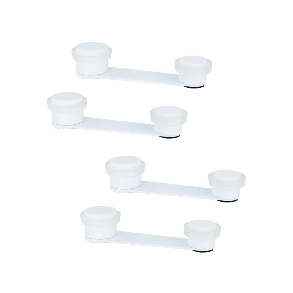 Lot De 4 Butées De Coffre + Vis Pour Mercedes W124, C124, A124, S124 - Compatible A1247580044